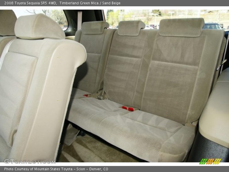 Timberland Green Mica / Sand Beige 2008 Toyota Sequoia SR5 4WD