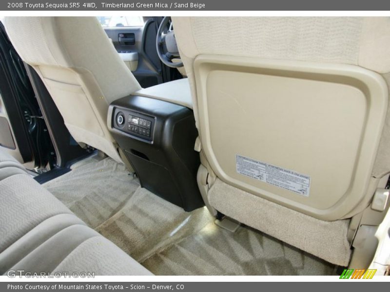 Timberland Green Mica / Sand Beige 2008 Toyota Sequoia SR5 4WD