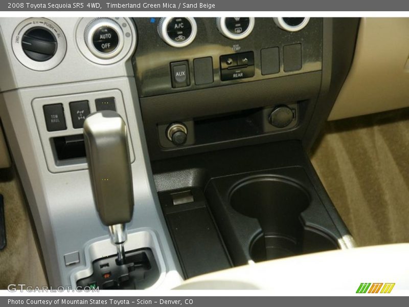 Timberland Green Mica / Sand Beige 2008 Toyota Sequoia SR5 4WD