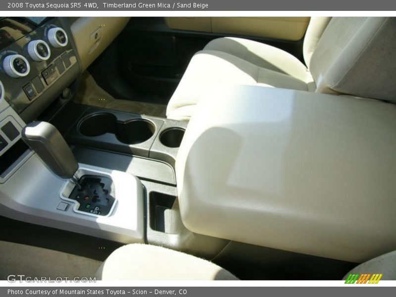 Timberland Green Mica / Sand Beige 2008 Toyota Sequoia SR5 4WD