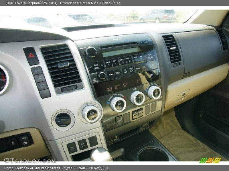 Timberland Green Mica / Sand Beige 2008 Toyota Sequoia SR5 4WD