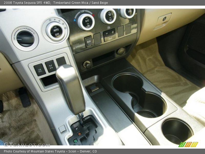 Timberland Green Mica / Sand Beige 2008 Toyota Sequoia SR5 4WD