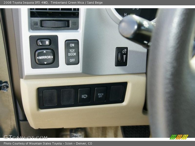 Timberland Green Mica / Sand Beige 2008 Toyota Sequoia SR5 4WD
