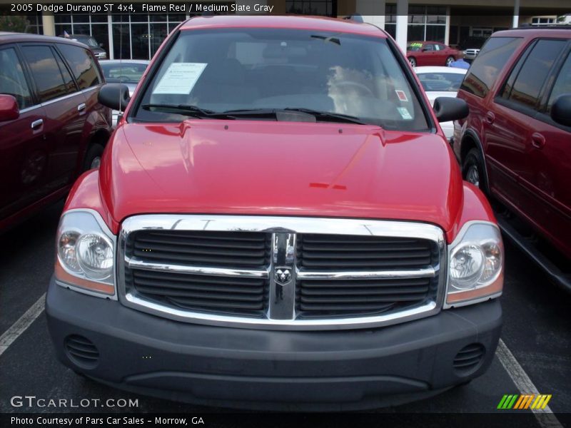 Flame Red / Medium Slate Gray 2005 Dodge Durango ST 4x4