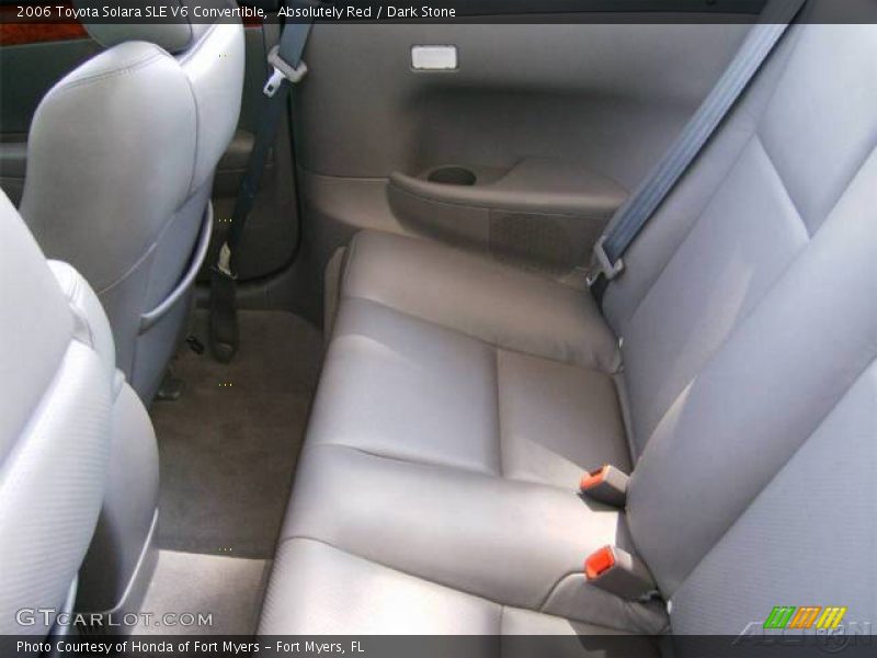 Absolutely Red / Dark Stone 2006 Toyota Solara SLE V6 Convertible