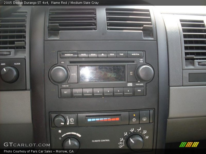 Flame Red / Medium Slate Gray 2005 Dodge Durango ST 4x4