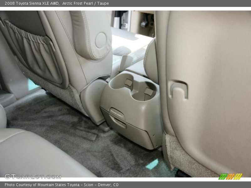 Arctic Frost Pearl / Taupe 2008 Toyota Sienna XLE AWD