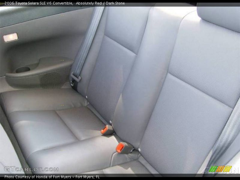 Absolutely Red / Dark Stone 2006 Toyota Solara SLE V6 Convertible