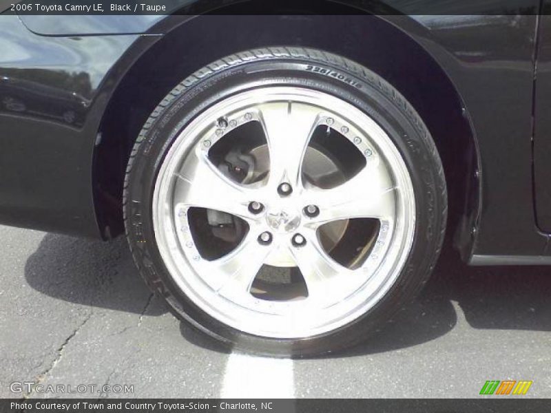 Custom Wheels of 2006 Camry LE