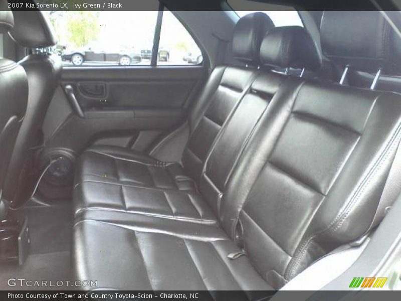 Ivy Green / Black 2007 Kia Sorento LX