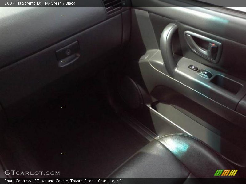 Ivy Green / Black 2007 Kia Sorento LX