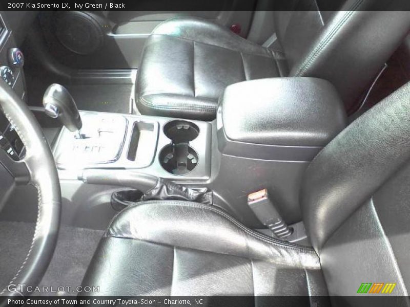 Ivy Green / Black 2007 Kia Sorento LX