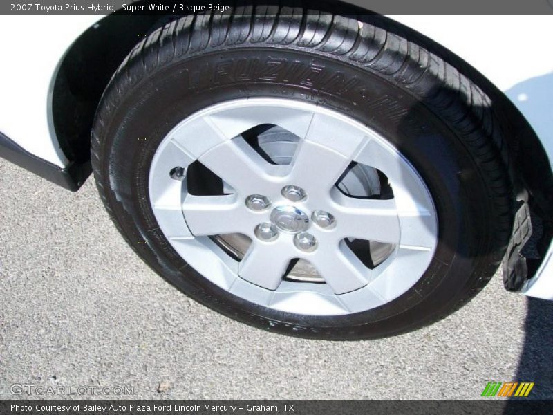 Super White / Bisque Beige 2007 Toyota Prius Hybrid
