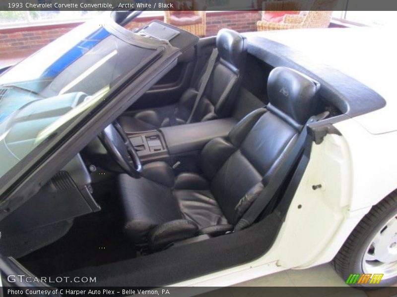  1993 Corvette Convertible Black Interior