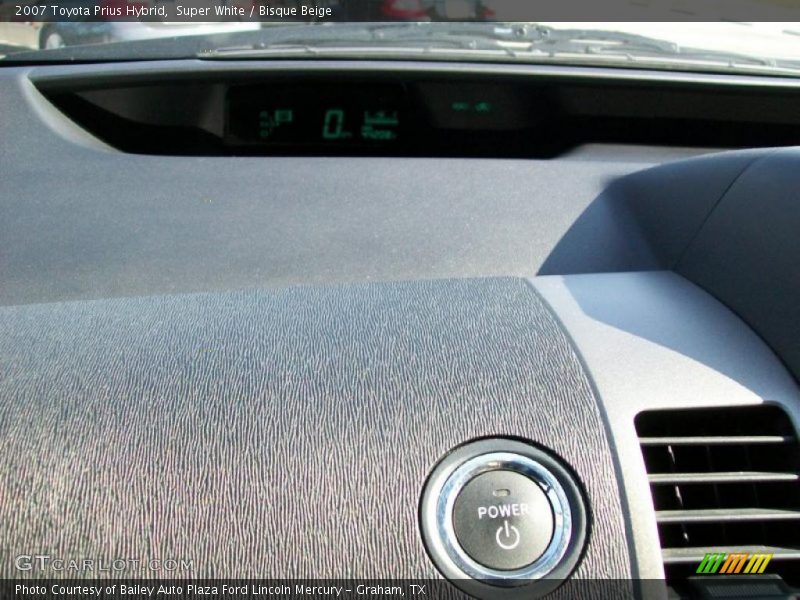 Super White / Bisque Beige 2007 Toyota Prius Hybrid