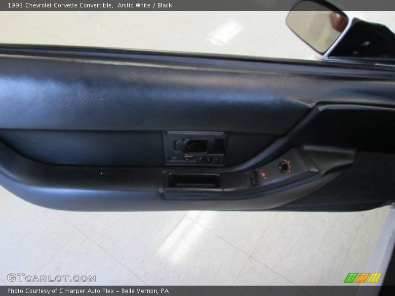 Arctic White / Black 1993 Chevrolet Corvette Convertible