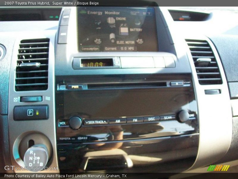 Super White / Bisque Beige 2007 Toyota Prius Hybrid