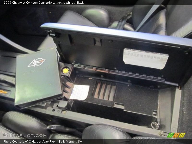 Arctic White / Black 1993 Chevrolet Corvette Convertible