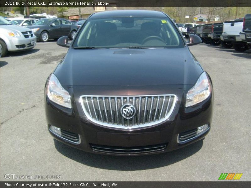 Espresso Bronze Metallic / Ebony 2011 Buick Regal CXL