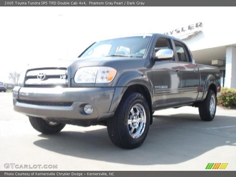 Phantom Gray Pearl / Dark Gray 2005 Toyota Tundra SR5 TRD Double Cab 4x4