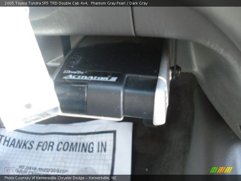 Phantom Gray Pearl / Dark Gray 2005 Toyota Tundra SR5 TRD Double Cab 4x4