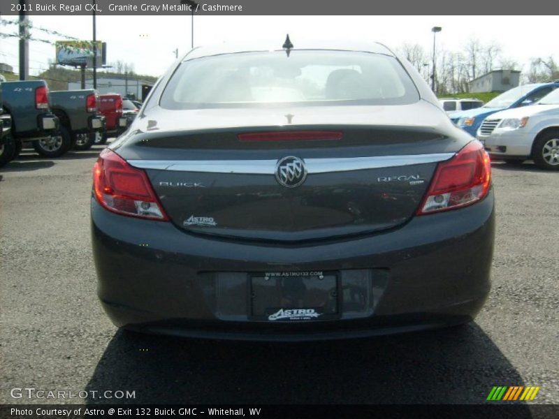 Granite Gray Metallic / Cashmere 2011 Buick Regal CXL