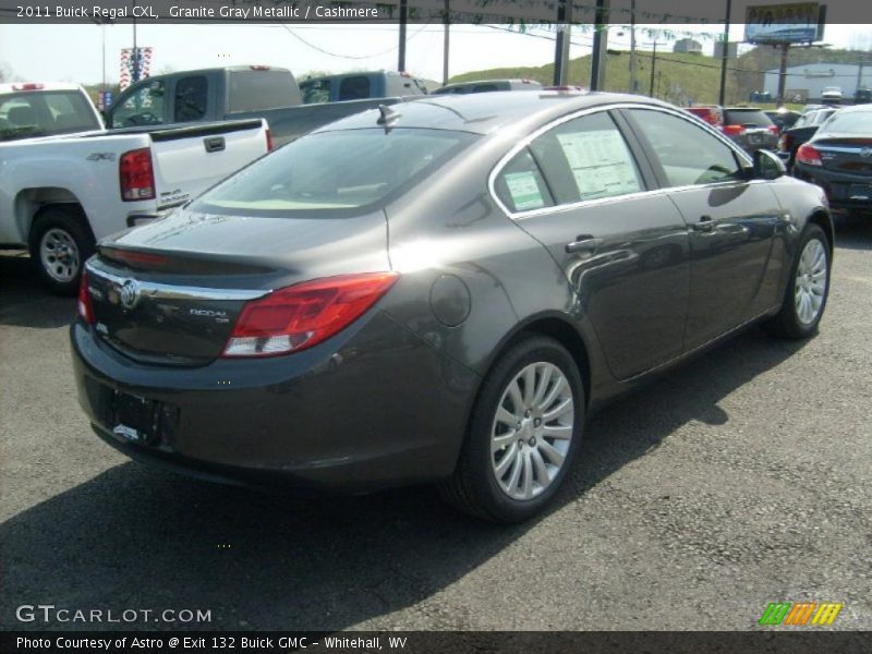 Granite Gray Metallic / Cashmere 2011 Buick Regal CXL