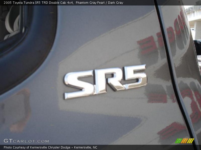 Phantom Gray Pearl / Dark Gray 2005 Toyota Tundra SR5 TRD Double Cab 4x4