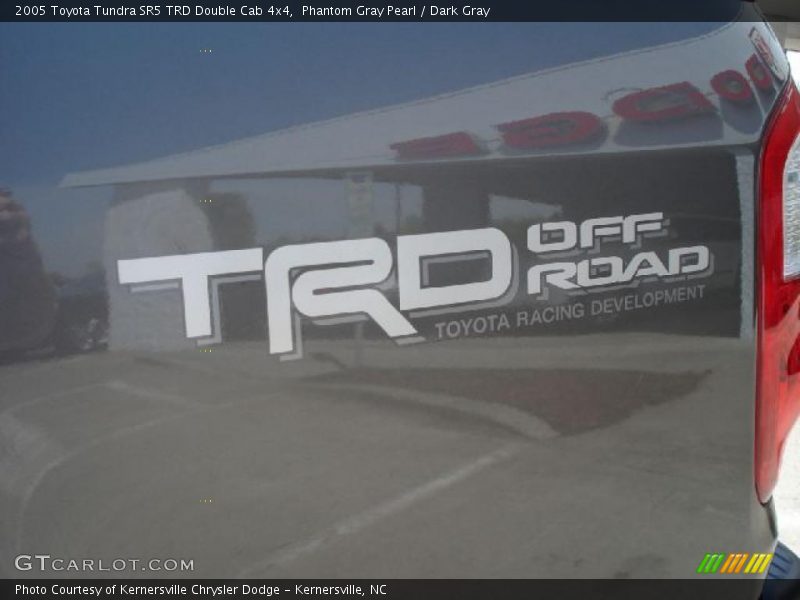 Phantom Gray Pearl / Dark Gray 2005 Toyota Tundra SR5 TRD Double Cab 4x4
