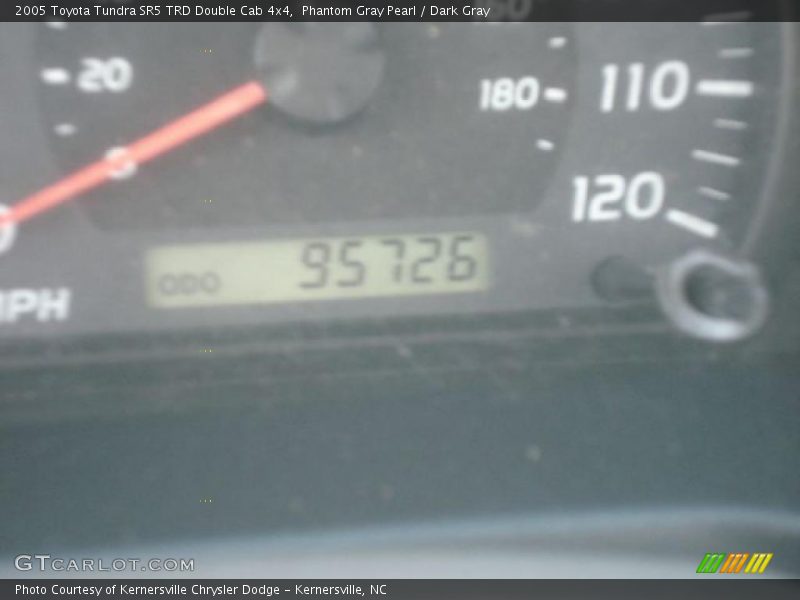 Phantom Gray Pearl / Dark Gray 2005 Toyota Tundra SR5 TRD Double Cab 4x4