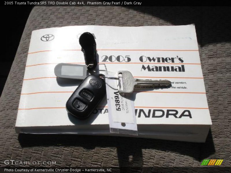 Phantom Gray Pearl / Dark Gray 2005 Toyota Tundra SR5 TRD Double Cab 4x4