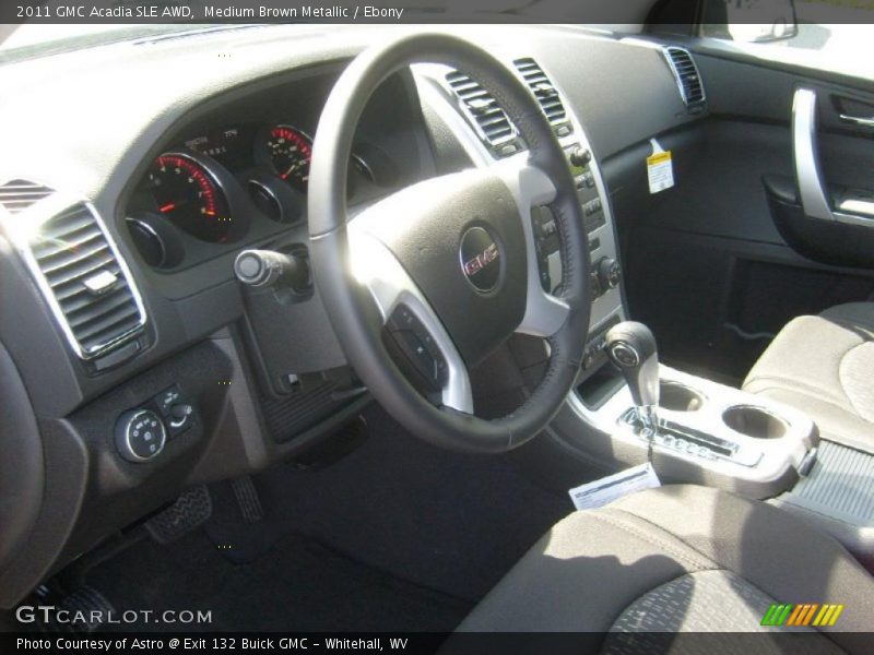 Medium Brown Metallic / Ebony 2011 GMC Acadia SLE AWD