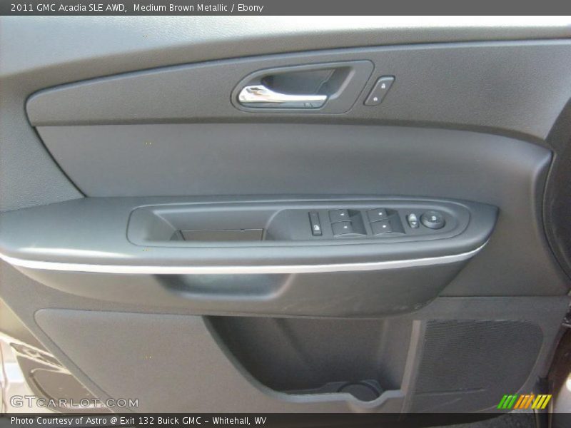 Medium Brown Metallic / Ebony 2011 GMC Acadia SLE AWD