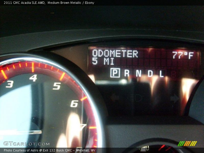 Medium Brown Metallic / Ebony 2011 GMC Acadia SLE AWD
