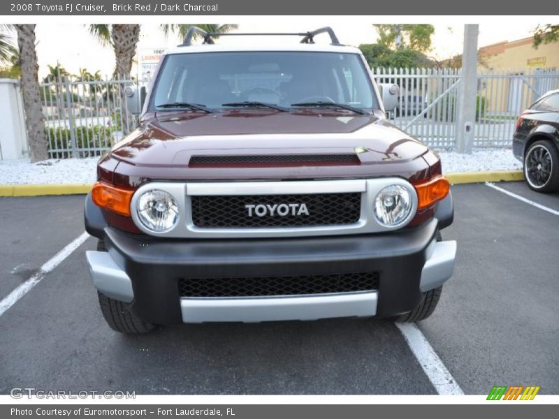 Brick Red / Dark Charcoal 2008 Toyota FJ Cruiser