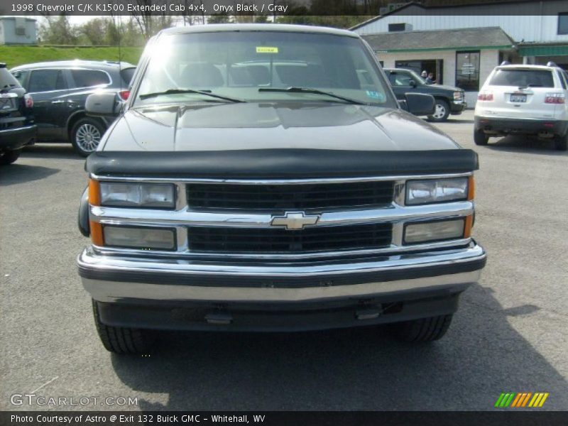 Onyx Black / Gray 1998 Chevrolet C/K K1500 Extended Cab 4x4