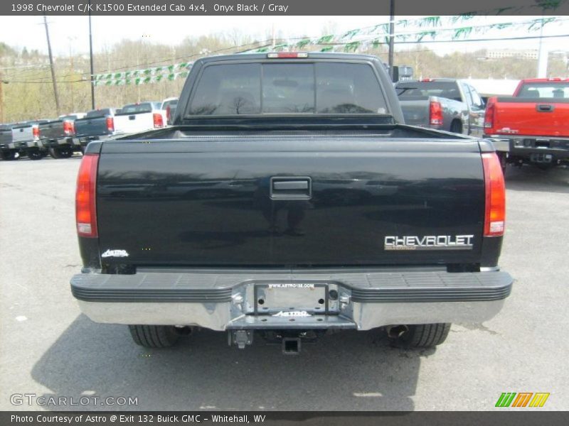 Onyx Black / Gray 1998 Chevrolet C/K K1500 Extended Cab 4x4