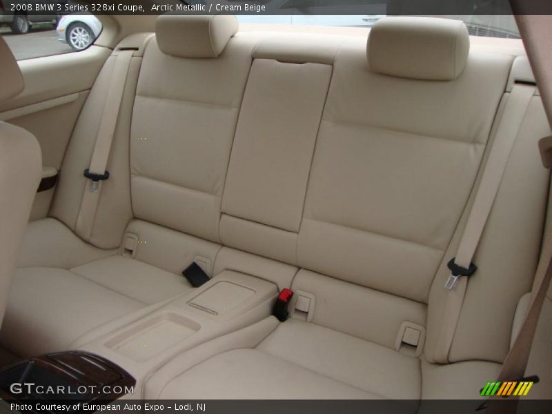 Arctic Metallic / Cream Beige 2008 BMW 3 Series 328xi Coupe