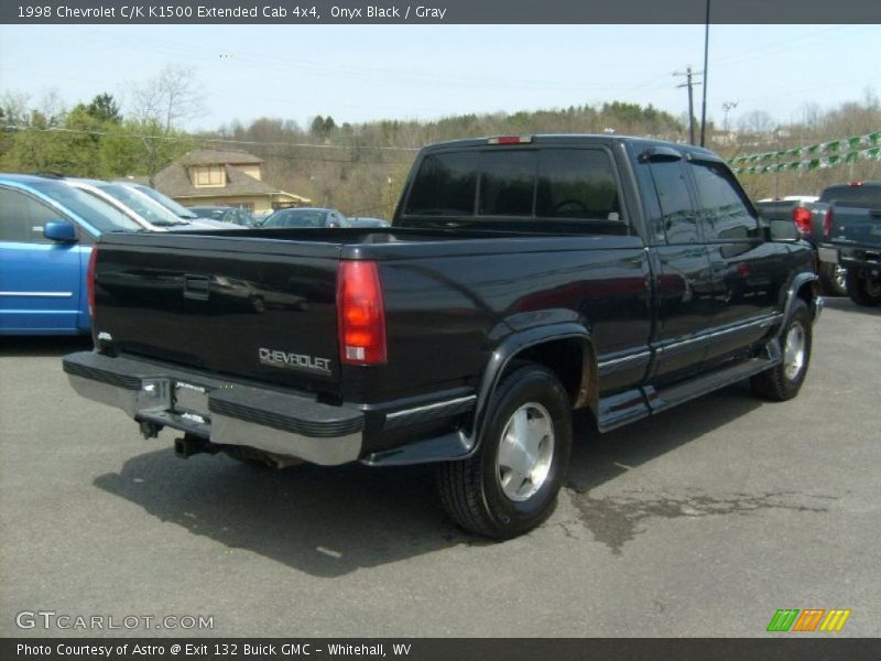 Onyx Black / Gray 1998 Chevrolet C/K K1500 Extended Cab 4x4
