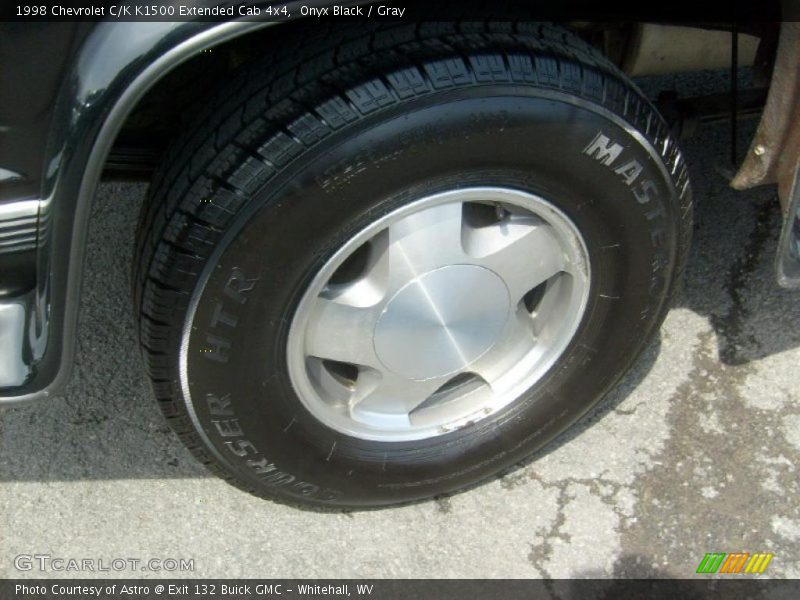 Onyx Black / Gray 1998 Chevrolet C/K K1500 Extended Cab 4x4