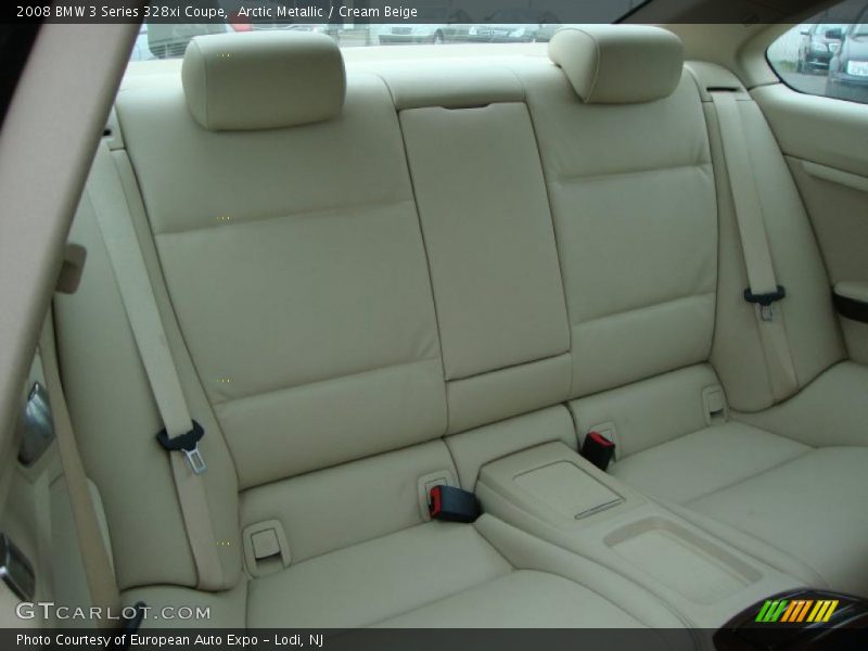 Arctic Metallic / Cream Beige 2008 BMW 3 Series 328xi Coupe