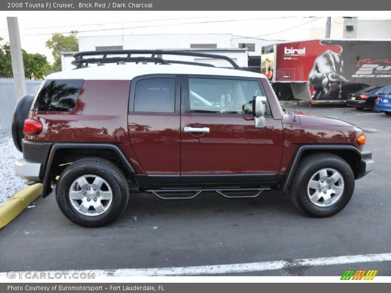 Brick Red / Dark Charcoal 2008 Toyota FJ Cruiser