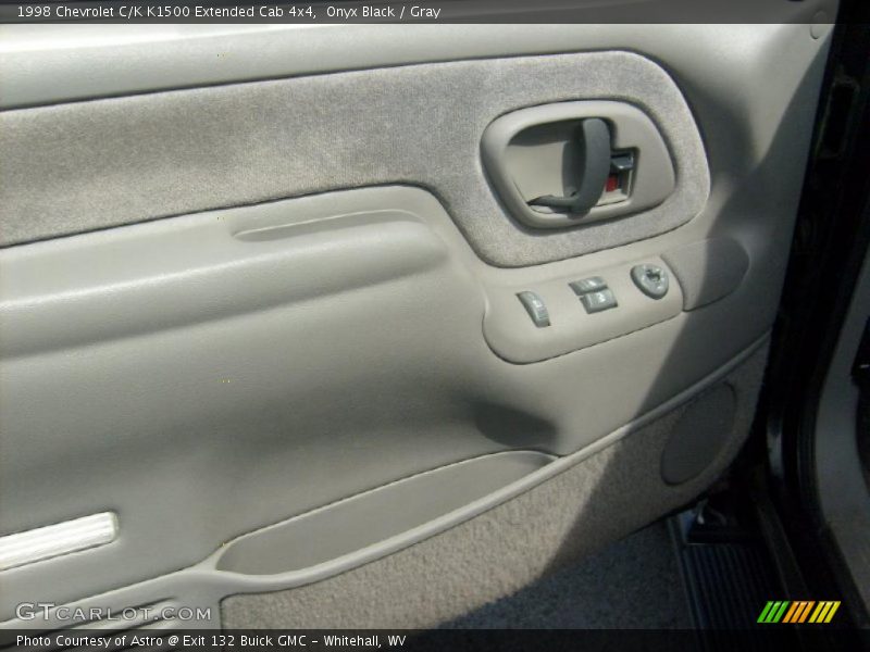 Onyx Black / Gray 1998 Chevrolet C/K K1500 Extended Cab 4x4