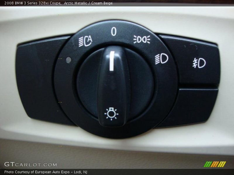 Arctic Metallic / Cream Beige 2008 BMW 3 Series 328xi Coupe