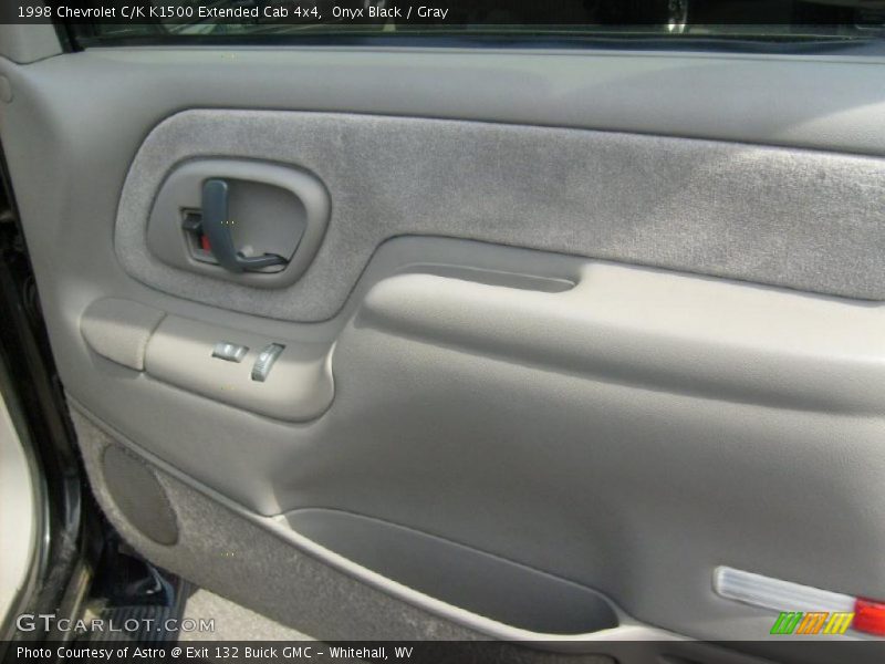 Onyx Black / Gray 1998 Chevrolet C/K K1500 Extended Cab 4x4