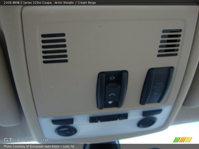 Arctic Metallic / Cream Beige 2008 BMW 3 Series 328xi Coupe
