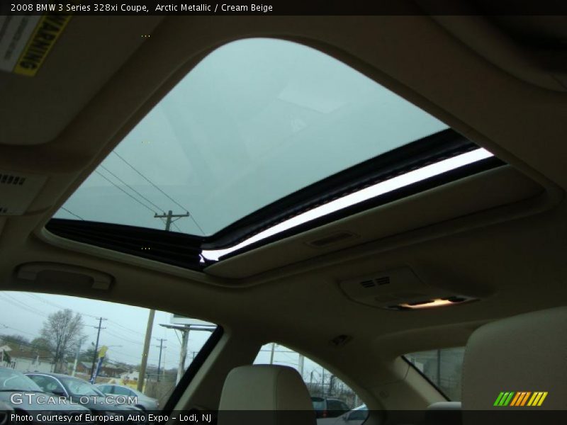 Arctic Metallic / Cream Beige 2008 BMW 3 Series 328xi Coupe