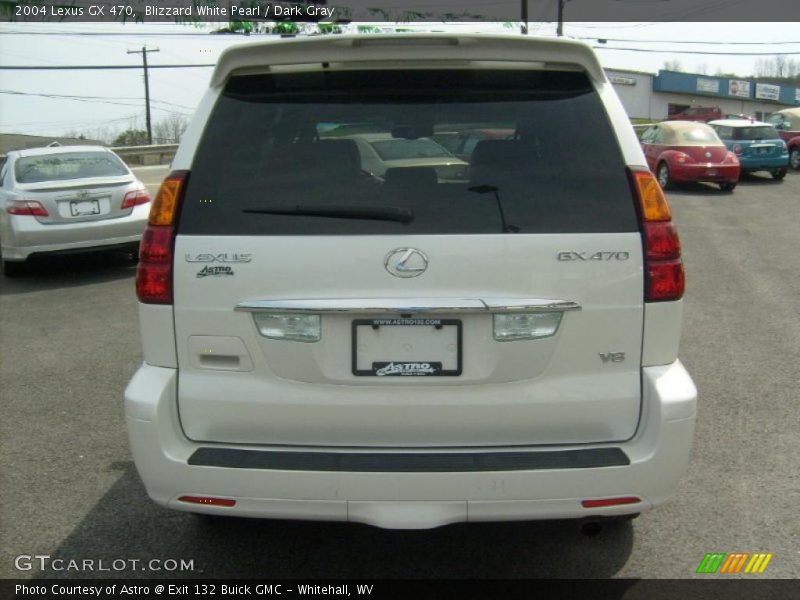 Blizzard White Pearl / Dark Gray 2004 Lexus GX 470