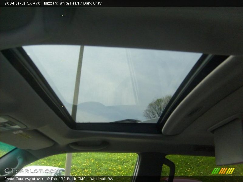 Blizzard White Pearl / Dark Gray 2004 Lexus GX 470