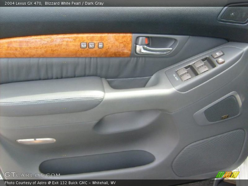 Blizzard White Pearl / Dark Gray 2004 Lexus GX 470
